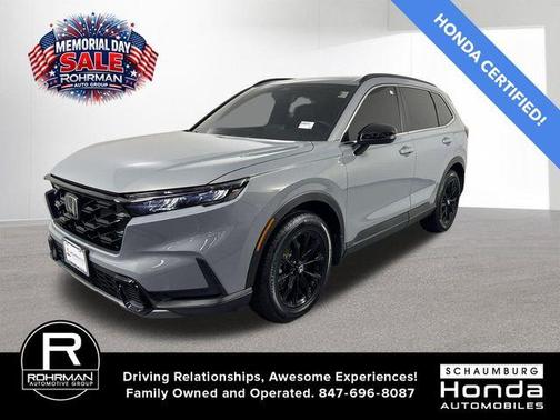 Urban Gray Pearl 2024 Honda CR-V Hybrid Sport-L
