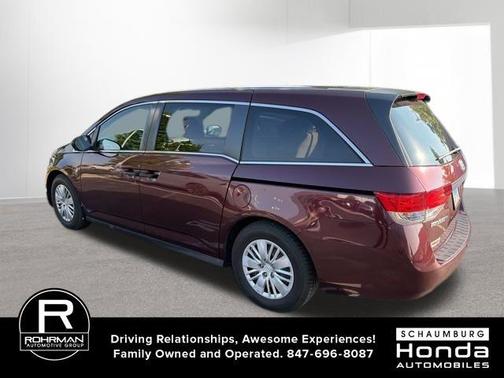 Dark Cherry Pearl 2014 Honda Odyssey LX