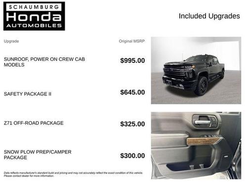 Mosaic Black Metallic 2022 Chevrolet Silverado 2500 High Country