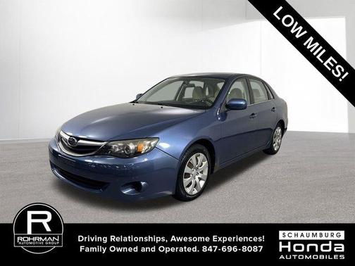 Newport Blue Pearl 2010 Subaru Impreza 2.5i