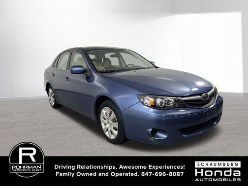 Newport Blue Pearl 2010 Subaru Impreza 2.5i