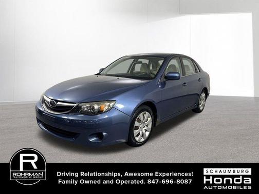 Newport Blue Pearl 2010 Subaru Impreza 2.5i