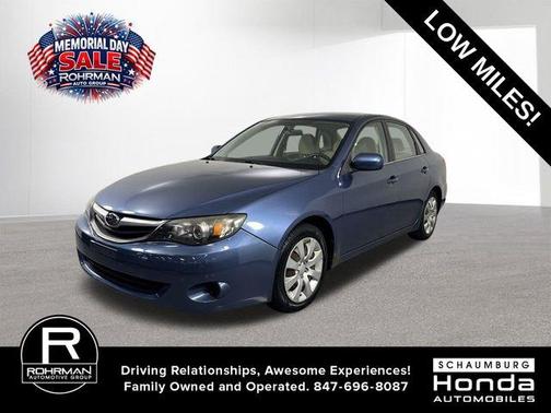 Newport Blue Pearl 2010 Subaru Impreza 2.5i
