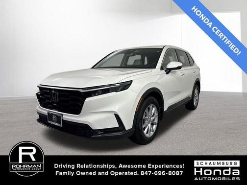 Platinum White Pearl 2026 Honda CR-V EX