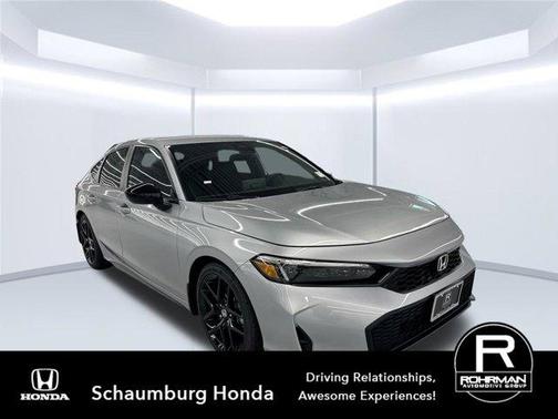 Solar Silver Metallic 2026 Honda Civic Sport