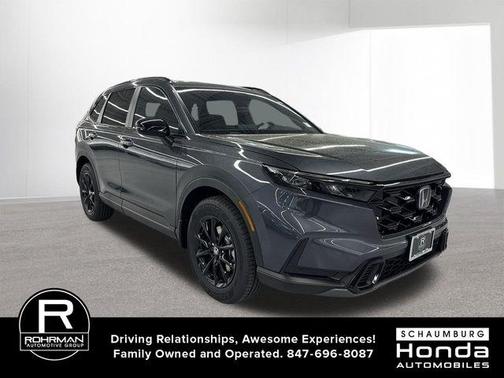 Meteorite Gray Metallic 2026 Honda CR-V Hybrid Sport-L