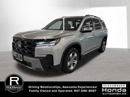 Solar Silver Metallic 2026 Honda Pilot EX-L