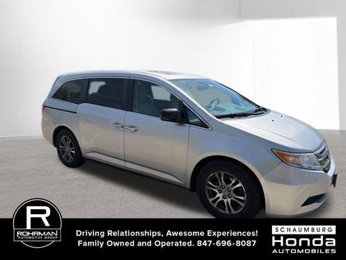 Alabaster Silver Metallic 2013 Honda Odyssey EX-L