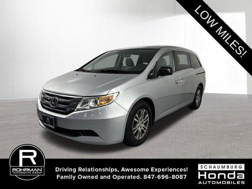 Alabaster Silver Metallic 2013 Honda Odyssey EX-L