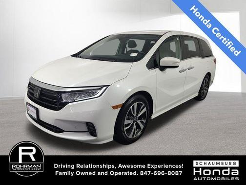Platinum White Pearl 2022 Honda Odyssey Touring