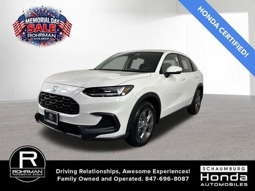 Platinum White Pearl 2026 Honda HR-V LX