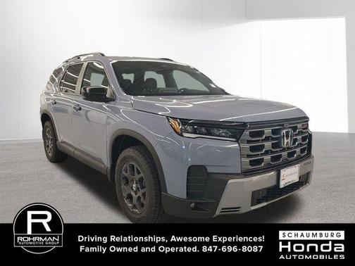 Sonic Gray Pearl 2026 Honda Pilot TrailSport