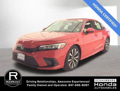 Rallye Red 2024 Honda Civic EX