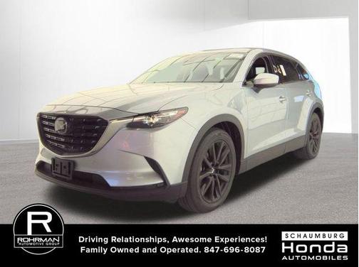 Sonic Silver Metallic 2023 Mazda CX-9 Touring Plus