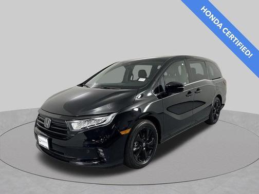 Crystal Black Pearl 2024 Honda Odyssey Sport