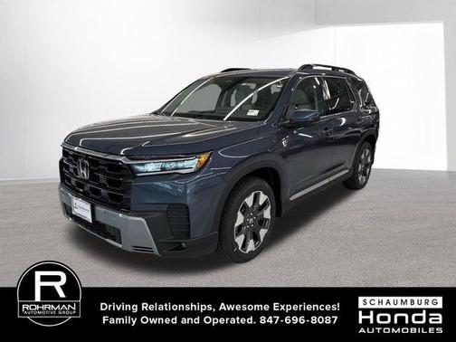 Smoke Blue 2026 Honda Pilot Touring SUV