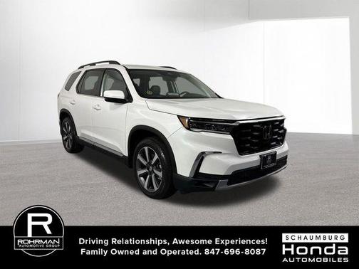 Platinum White Pearl 2025 Honda Pilot Touring