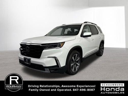 Platinum White Pearl 2025 Honda Pilot Touring