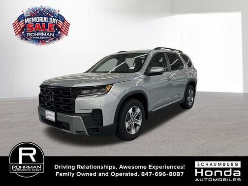 Solar Silver Metallic 2026 Honda Pilot EX-L