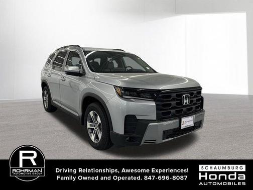 Solar Silver Metallic 2026 Honda Pilot EX-L