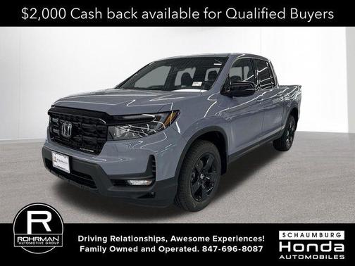 Sonic Gray Pearl 2026 Honda Ridgeline Black Edition