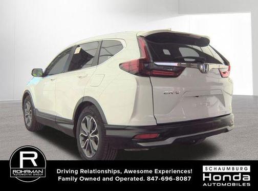 White 2022 Honda CR-V EX-L