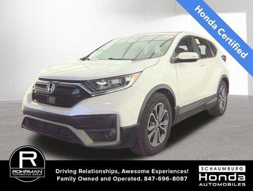 White 2022 Honda CR-V EX-L