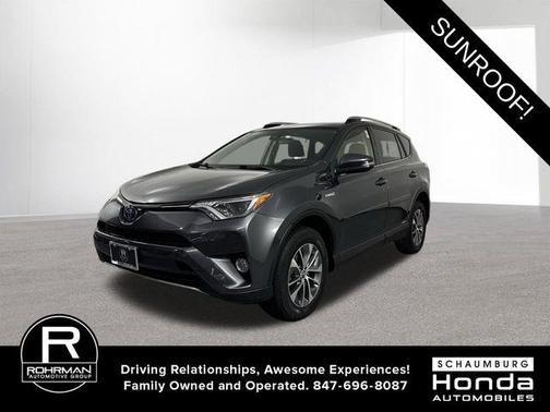 Magnetic Gray Metallic 2016 Toyota RAV4 Hybrid XLE