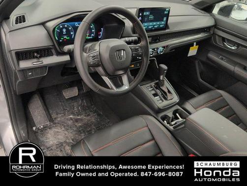 Solar Silver Metallic 2026 Honda CR-V Hybrid Sport-L