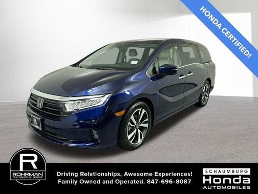 Obsidian Blue Pearl 2024 Honda Odyssey Touring
