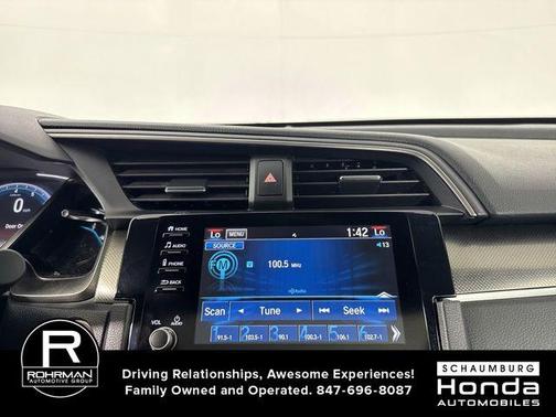 Sonic Gray Pearl 2019 Honda Civic EX