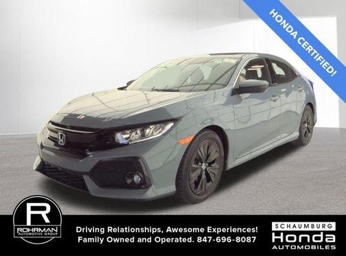 Sonic Gray Pearl 2019 Honda Civic EX