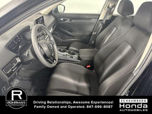 Crystal Black Pearl 2024 Honda Civic LX