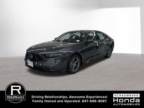 Meteorite Gray Metallic 2025 Honda Accord Hybrid EX-L