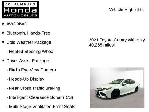 2021 Toyota Camry XSE