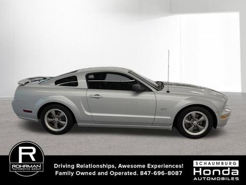 Satin Silver Clearcoat Metallic 2005 Ford Mustang GT