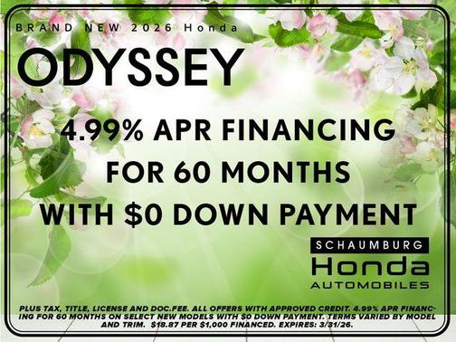 2026 Honda Odyssey Touring