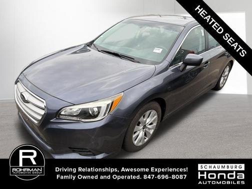 Carbide Gray Metallic 2017 Subaru Legacy 2.5i Premium