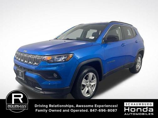 Laser Blue 2022 Jeep Compass Latitude