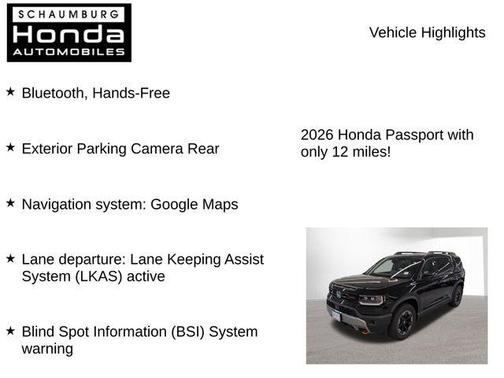 2026 Honda Passport TrailSport Elite