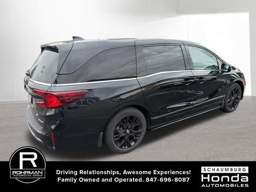Crystal Black Pearl 2025 Honda Odyssey Sport-L
