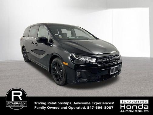 Crystal Black Pearl 2025 Honda Odyssey Sport-L