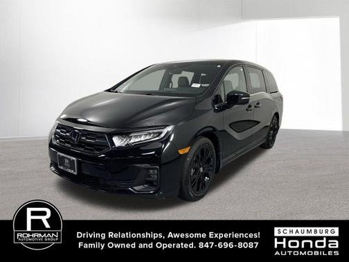 Crystal Black Pearl 2025 Honda Odyssey Sport-L