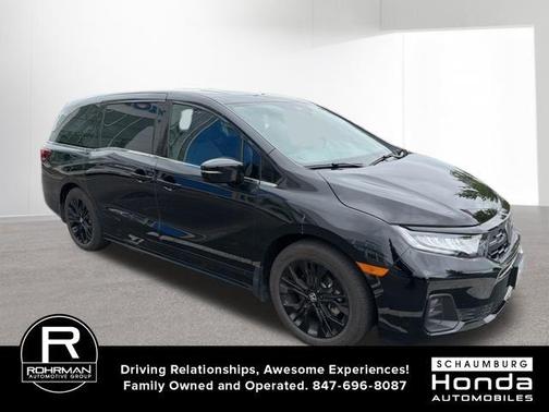 Crystal Black Pearl 2025 Honda Odyssey Sport-L