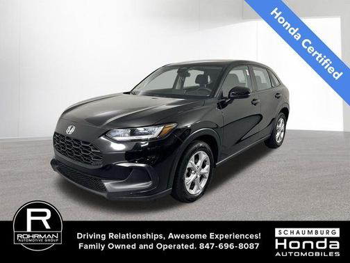 Black 2024 Honda HR-V LX