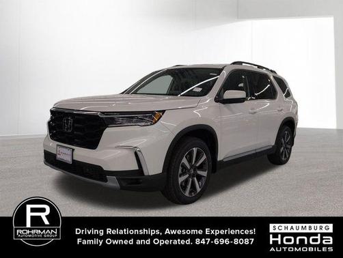Platinum White Pearl 2025 Honda Pilot Touring