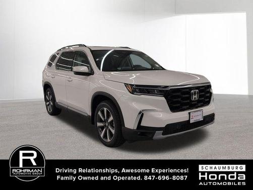 Platinum White Pearl 2025 Honda Pilot Touring