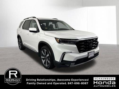 Platinum White Pearl 2025 Honda Pilot Touring