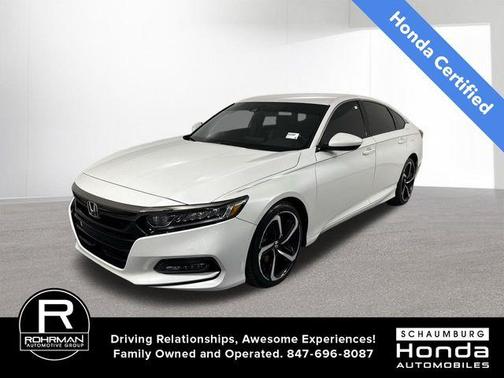 Platinum White Pearl 2020 Honda Accord Sport 1.5T