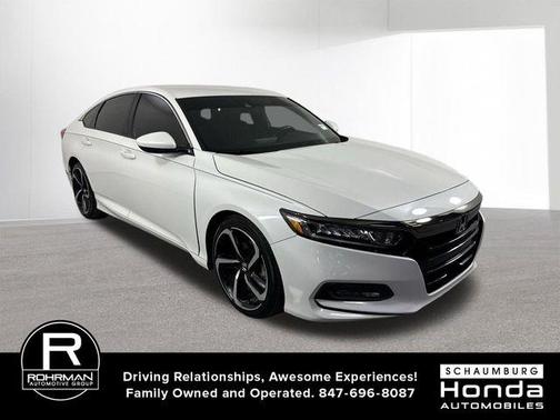 Platinum White Pearl 2020 Honda Accord Sport 1.5T
